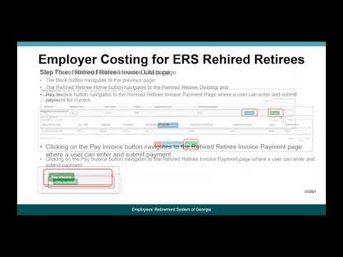 Video: How to Submit Payment for Rehired Retiree Costs - Employees